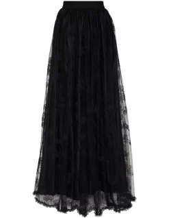 Salomes Dance Maxi Length Skirt Black -Women Summer Clothing Store 899017300 7 720x928