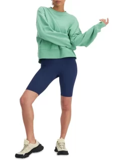 Bonds Move Seamless Bike Short In Blue -Women Summer Clothing Store 899277850 923125870 4 720x928