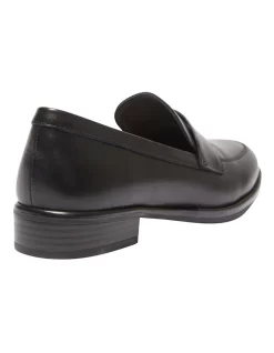 Infinity Flat Shoes In Black Leather -Women Summer Clothing Store 903840580 4 720x928