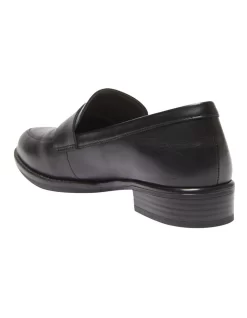 Infinity Flat Shoes In Black Leather -Women Summer Clothing Store 903840580 6 720x928