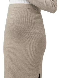 Dani Knit Skirt In Latte 9 Dani Knit Skirt In Latte -Women Summer Clothing Store 905980960 4 1 720x928