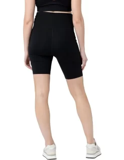 Over Tummy Bike Short In Black -Women Summer Clothing Store 905983390 3 1 720x928