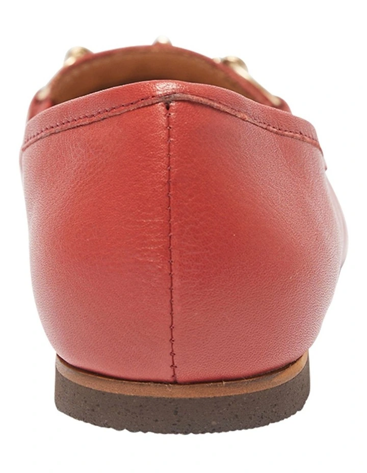 Madeline Red Glove Flat Shoes 7 Madeline Red Glove Flat Shoes - Image 5