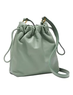 Fossil Gigi Green Bucket Bag -Women Summer Clothing Store 912834190 5 720x928