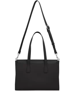 Edi Black Work Bag -Women Summer Clothing Store 913811230 2 720x928