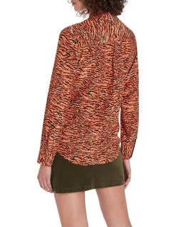 The Safari Network Silk Sofia Shirt In Apricot 8 The Safari Network Silk Sofia Shirt In Apricot -Women Summer Clothing Store 914304070 3 720x928