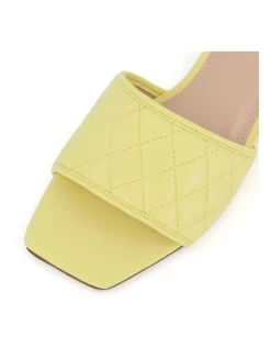 Dune London Linear Di Sandals In Lemon -Women Summer Clothing Store 914773600 4 720x928