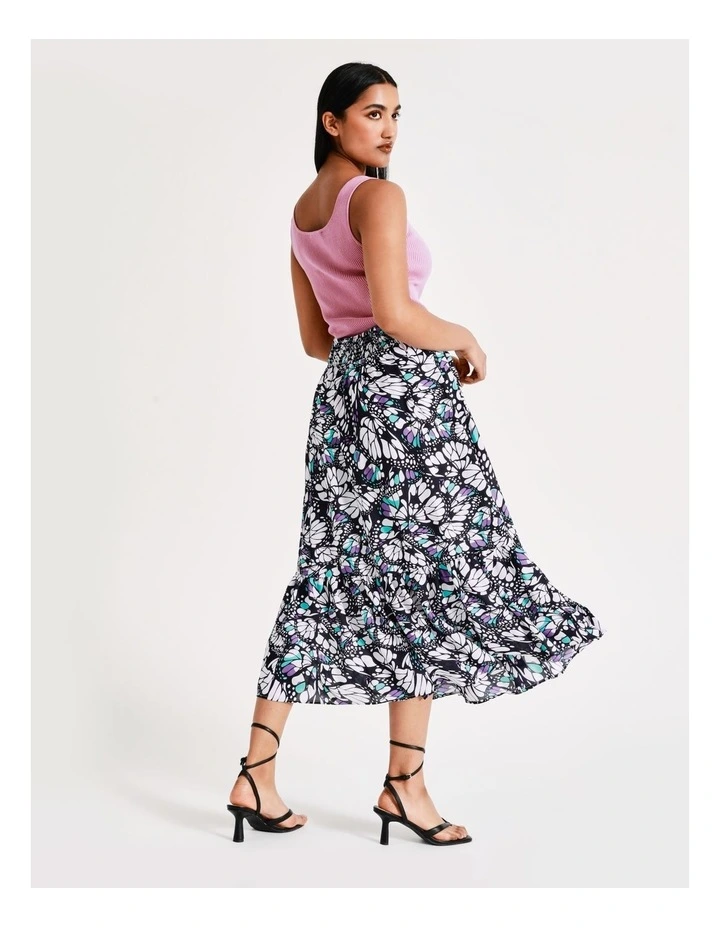 Basque Tiered Maxi Skirt Assorted 8 Basque Tiered Maxi Skirt Assorted - Image 6