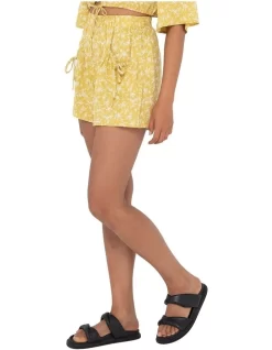 Rusty Elise Elastic Short Yellow 11 Rusty Elise Elastic Short Yellow -Women Summer Clothing Store 919757530 3 720x928