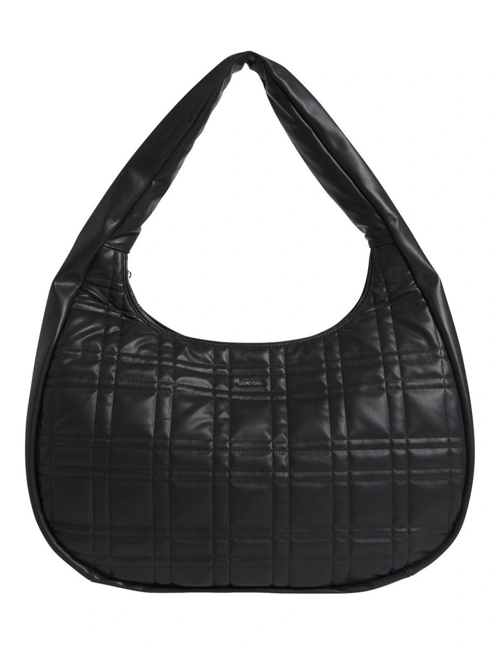 Calvin Klein Ck Touch Recycled Hobo Bag In Black 3 Calvin Klein Ck Touch Recycled Hobo Bag In Black