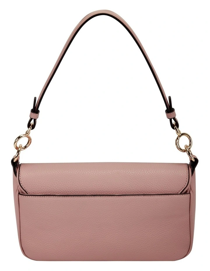 Nine West Zetta Modern Pink Flapover Shoulder Bag 4 Nine West Zetta Modern Pink Flapover Shoulder Bag - Image 2