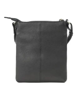 Zip Top Crossbody Bag In Black -Women Summer Clothing Store 921566980 3 720x928