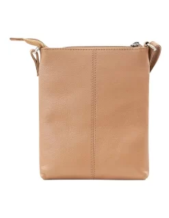 Zip Top Crossbody Bag In Camel -Women Summer Clothing Store 921567070 3 720x928