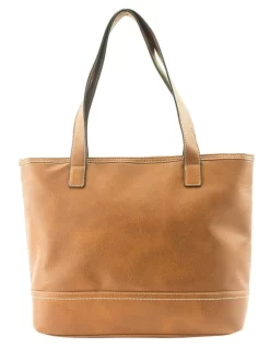 Winona Zip Top Shoulder Bag In Tan -Women Summer Clothing Store 923308120 3 720x928