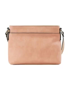 Edith Zip Top Crossbody Bag In Blush 7 Edith Zip Top Crossbody Bag In Blush -Women Summer Clothing Store 923309560 3 720x928