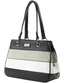 Meils Zip Top Shoulder Bag In Black/Multi -Women Summer Clothing Store 923310280 2 720x928