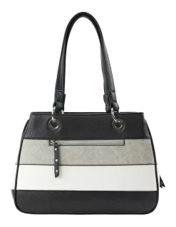 Meils Zip Top Shoulder Bag In Black/Multi -Women Summer Clothing Store 923310280 3 720x928