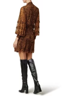 Woodland Wonder Mini Dress In Brown 8 Woodland Wonder Mini Dress In Brown -Women Summer Clothing Store 924095710 3 720x928