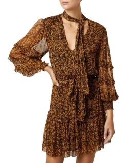 Woodland Wonder Mini Dress In Brown 9 Woodland Wonder Mini Dress In Brown -Women Summer Clothing Store 924095710 4 720x928