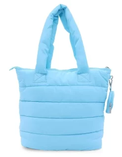Quilted Tote Bag In Blue -Women Summer Clothing Store 926627140 926628940 3 720x928