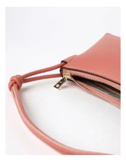 DKNY Kiera Zip Top Shoulder Bag In Coral -Women Summer Clothing Store 926658010 4 720x928