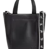 Calvin Klein Jeans Ultralight Faux Leather Tote Bag In Black