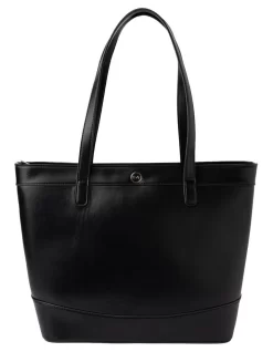 Maple Tote Bag In Black