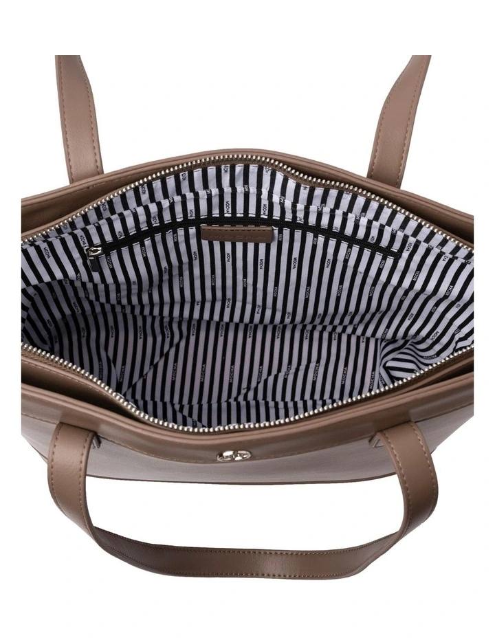 Maple Tote Bag In Taupe 5 Maple Tote Bag In Taupe - Image 3