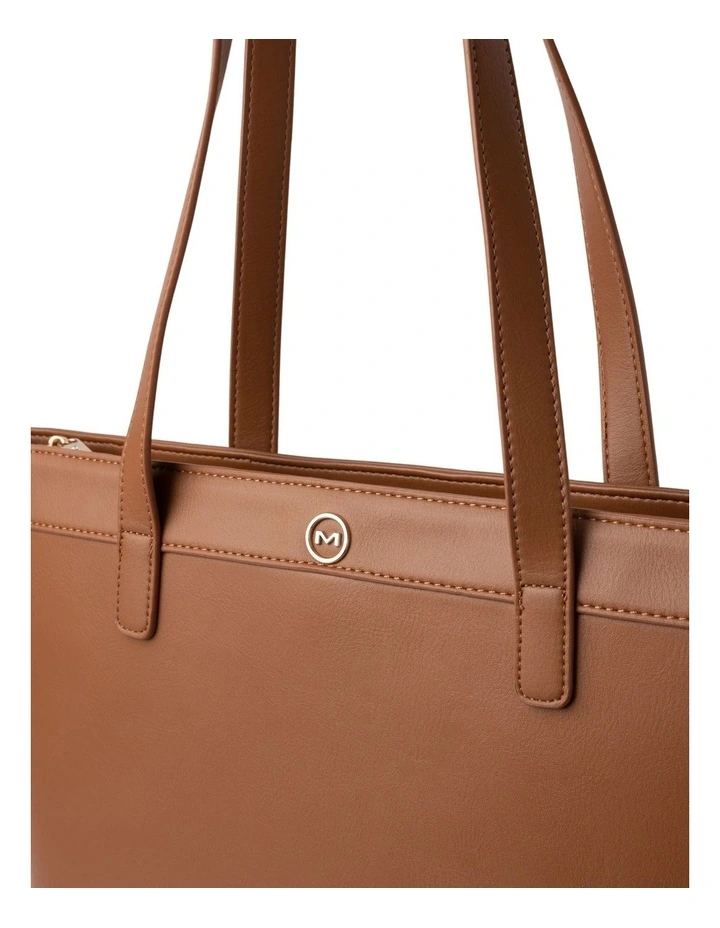 Maple Tote Bag In Tan 4 Maple Tote Bag In Tan - Image 2