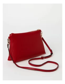 Basque Kiera Multi Gusset Shoulder Bag In Red 10 Basque Kiera Multi Gusset Shoulder Bag In Red -Women Summer Clothing Store 928345870 3 720x928