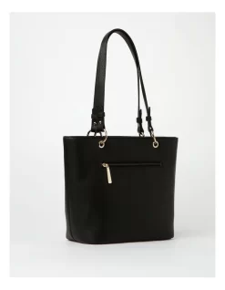 Basque Ajay Zip Top Tote Bag In Black 10 Basque Ajay Zip Top Tote Bag In Black -Women Summer Clothing Store 928346050 3 720x928