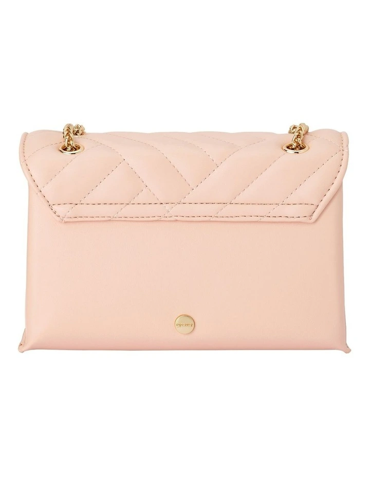 Cressida Quilted Shoulder Bag In Blush 7 Cressida Quilted Shoulder Bag In Blush - Image 5