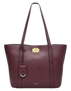 Radley Museum Street Medium Zip-Top Tote Bag In Dark Cherry