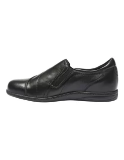 Latrobe Flat Shoes In Black Glove -Women Summer Clothing Store 930000250 3 720x928