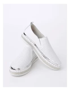 Regatta Chloe Leather Shoe In White -Women Summer Clothing Store 930495430 4 720x928