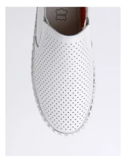 Regatta Chloe Leather Shoe In White -Women Summer Clothing Store 930495430 7 720x928