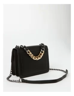 Karla Flapover Crossbody Bag In Black -Women Summer Clothing Store 930623500 3 1 720x928