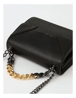 Karla Flapover Crossbody Bag In Black -Women Summer Clothing Store 930623500 5 1 720x928