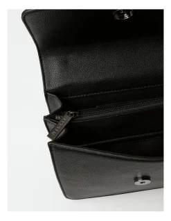 Karla Flapover Crossbody Bag In Black -Women Summer Clothing Store 930623500 6 720x928