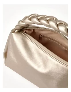 Monte Carlo Zip Top Shoulder Bag In Gold -Women Summer Clothing Store 930625390 4 720x928