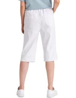 Alton Denim Clam Digger In White -Women Summer Clothing Store 932172760 3 720x928