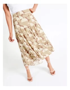 Basque Geo Print Midi Skirt In Assorted 14 Basque Geo Print Midi Skirt In Assorted -Women Summer Clothing Store 936117370 6 720x928