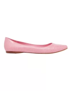 Nine West Speakup Flats In Pink