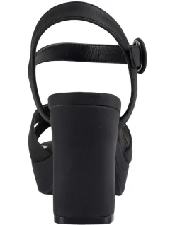 Heppell Heels In Black Nubuck -Women Summer Clothing Store 937476640 3 1 720x928