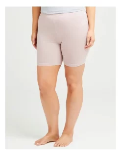 Organic Cotton Anti Chafe Short In Blush