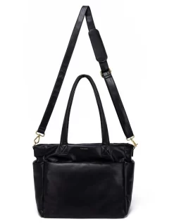 Bubbly Laptop Tote Bag In Black