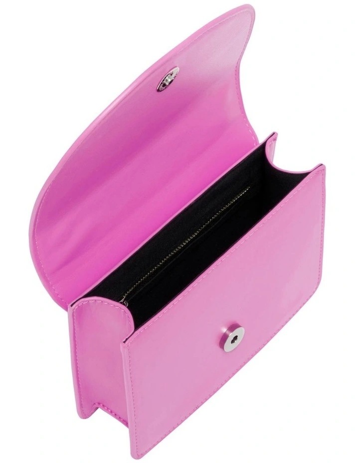 Emma Mini Shoulder Bag In Magenta 6 Emma Mini Shoulder Bag In Magenta - Image 4