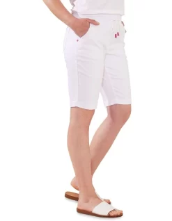 Relaxed Short In White -Women Summer Clothing Store 942516280 3 720x928
