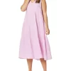 Linen Sleeveless Tiered Dress In Pink -Women Summer Clothing Store 943924600 1 720x928