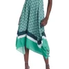What's Love Spot To Do Skirt In Green Multi